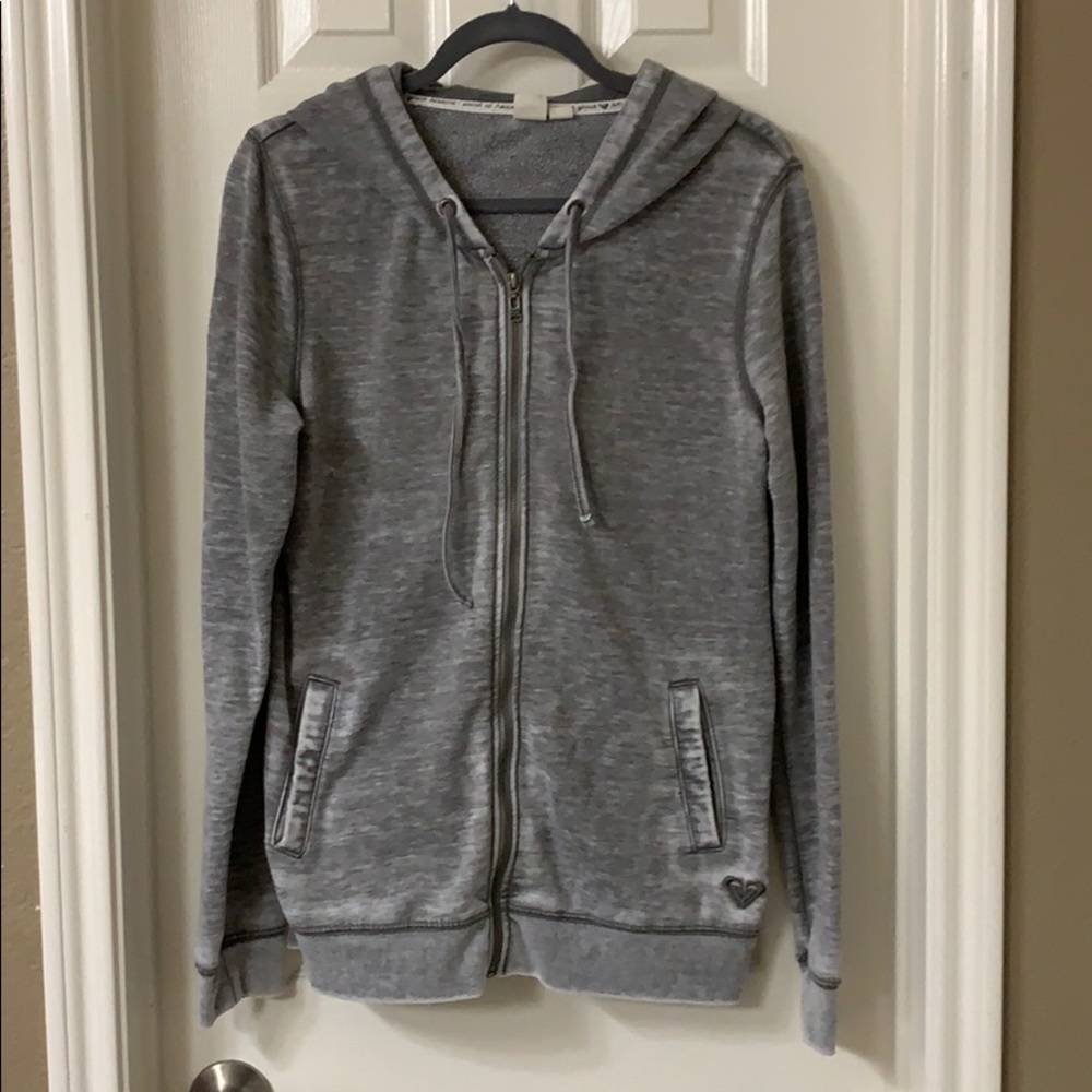 Roxy Zip Up Sweatshirt size XL
